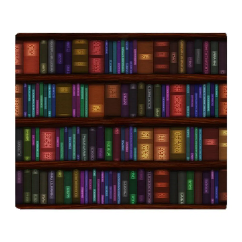 Старый книжные полки мягкий коралловый флис ткань одеяло диван кровать