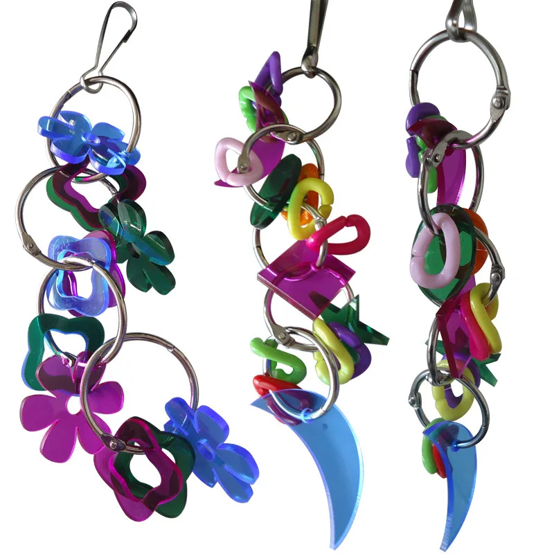 

Большой и маленький попугай, дракон, кошка, Жевательная акриловая игрушка, клетка для птиц, Принадлежности для бара, товары для домашних жив...