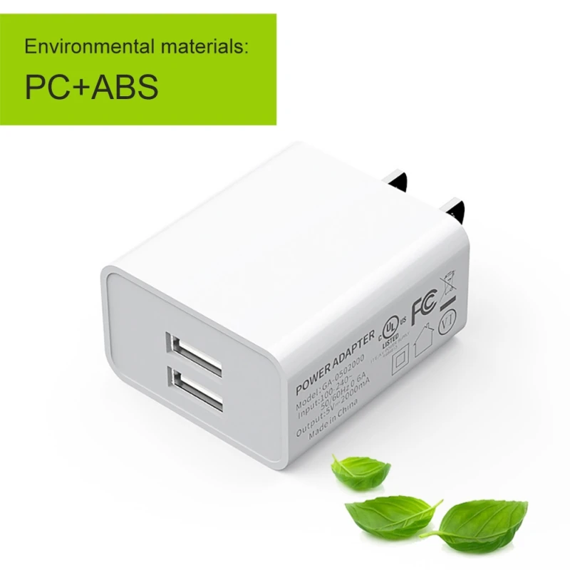 Быстрая зарядка двойной USB телефон зарядное устройство для iPhone iPad samsung Xiaomi huawei 5V2A