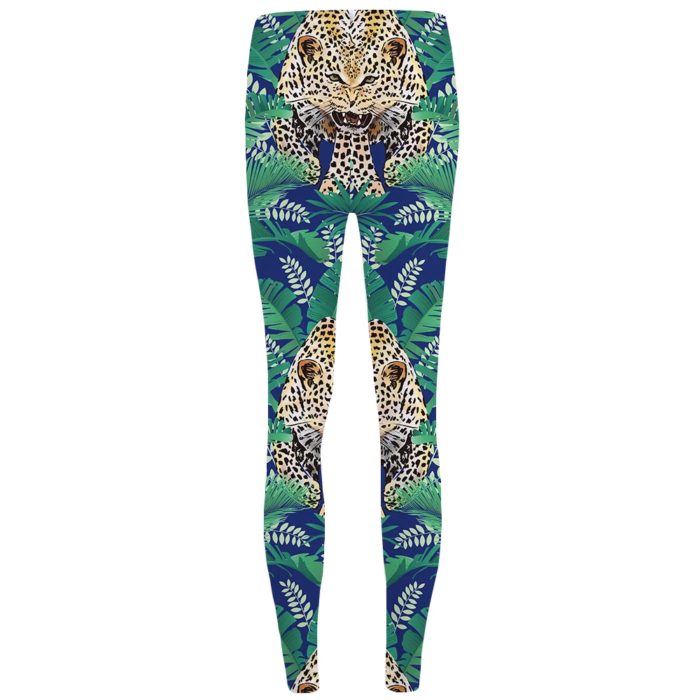 Женские блестящие леггинсы KYKU розовые с 3D принтом быстросохнущие|cloud leggings|printed