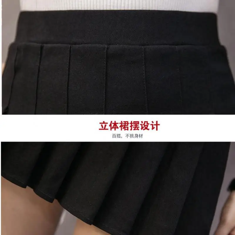 Новый бренд 2017 Весна и лето новая Корейская плиссированная юбка с высокой талией