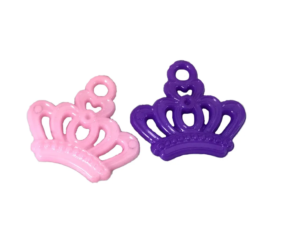 48 шт. Смешанная пластиковая мини-корона принцессы для детского