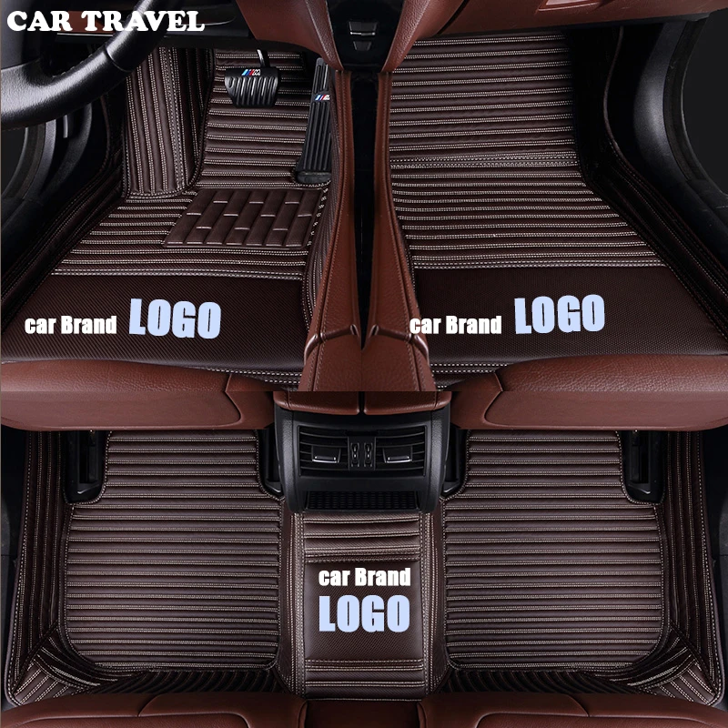 Автомобильные коврики для путешествий с логотипом Volkswagen vw up CC passat b5 b6 b7 b8 polo golf 4 5 6 tiguan jetta touran touareg в автомобильном стиле