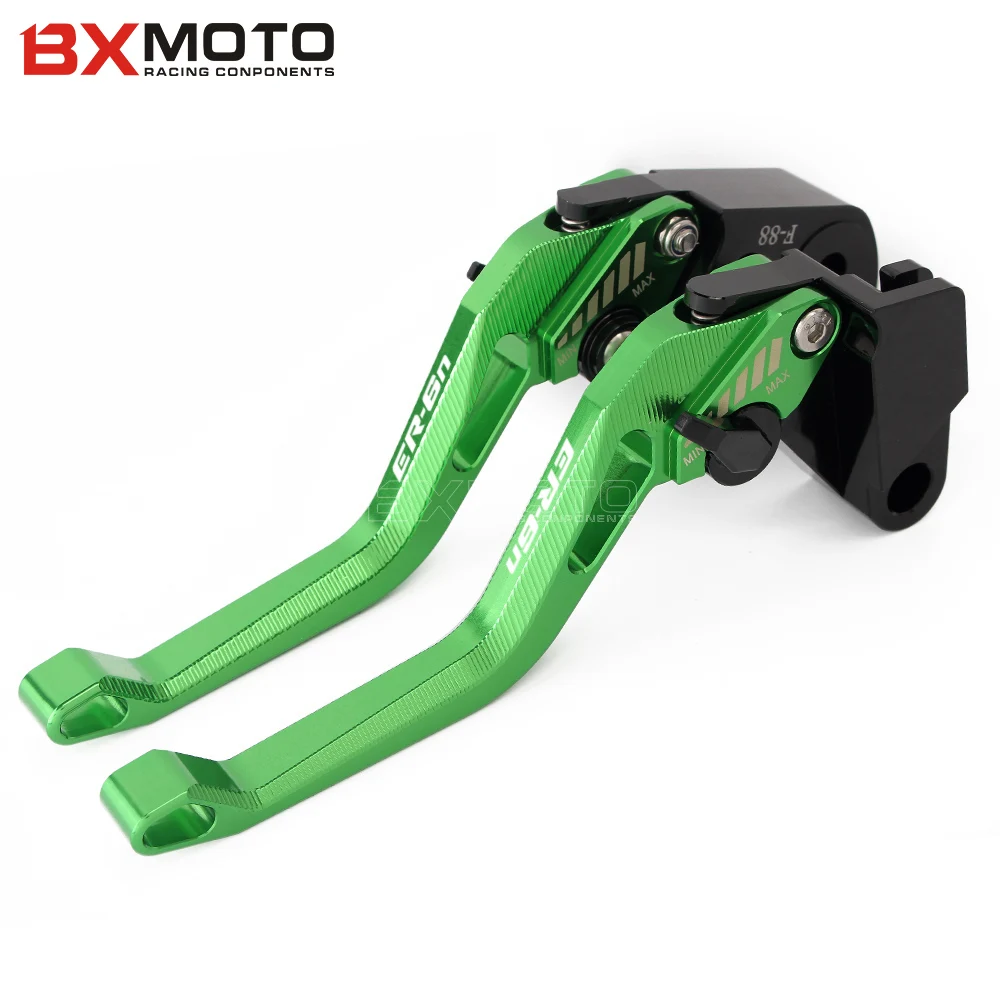 Новый ЧПУ мотоцикл тормоза сцепления рычаги для KAWASAKI ER6N ER 6N 6F 2009 2010 2011 2012 2013 2014 2015