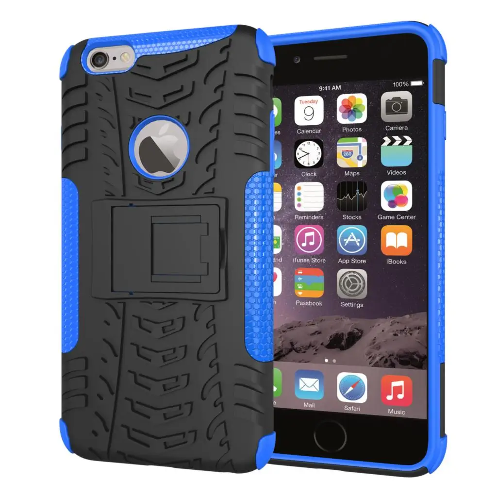 Wolfsay For Case iPhone 6 Silicone Hard Plastic Armor Cover 6s Apple Phone Fundas | Мобильные телефоны и аксессуары