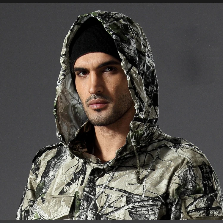 

Alpie Terrain Camo outerwear Patrol Jacket Camouflage Duty jacket Bionic Camouflage Police Ripstop jacket