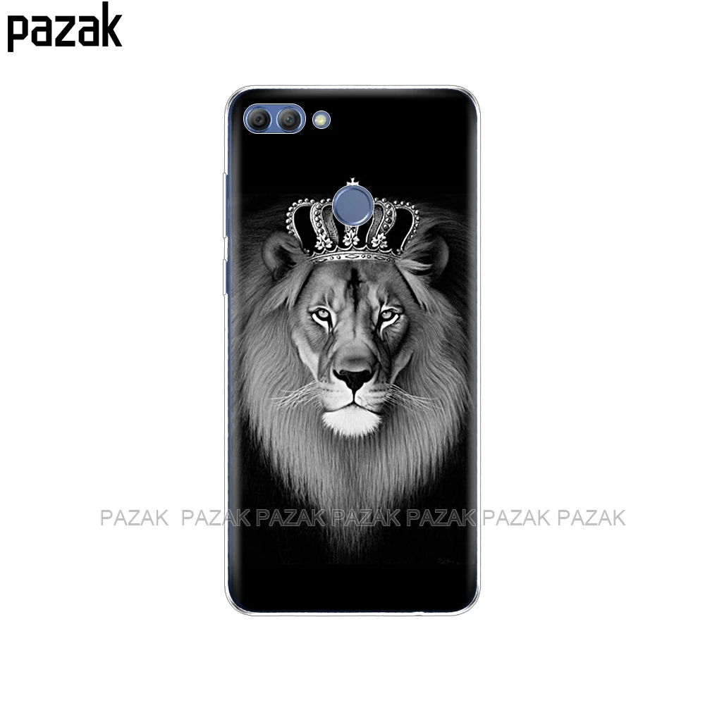 52232 Чехол для huawei P Smart чехол Enjoy 7S Мягкий ТПУ силиконовый чехол-накладка для huawei P Smart Coqa чехол с принтом - Цвет: 52232