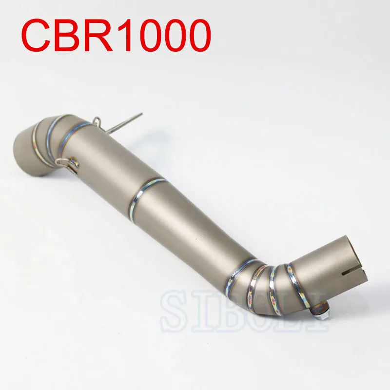 

CBR1000 Motorcycle Exhaust Titanium Alloy Middle Pipe For HONDA CBR1000 08-16 Year