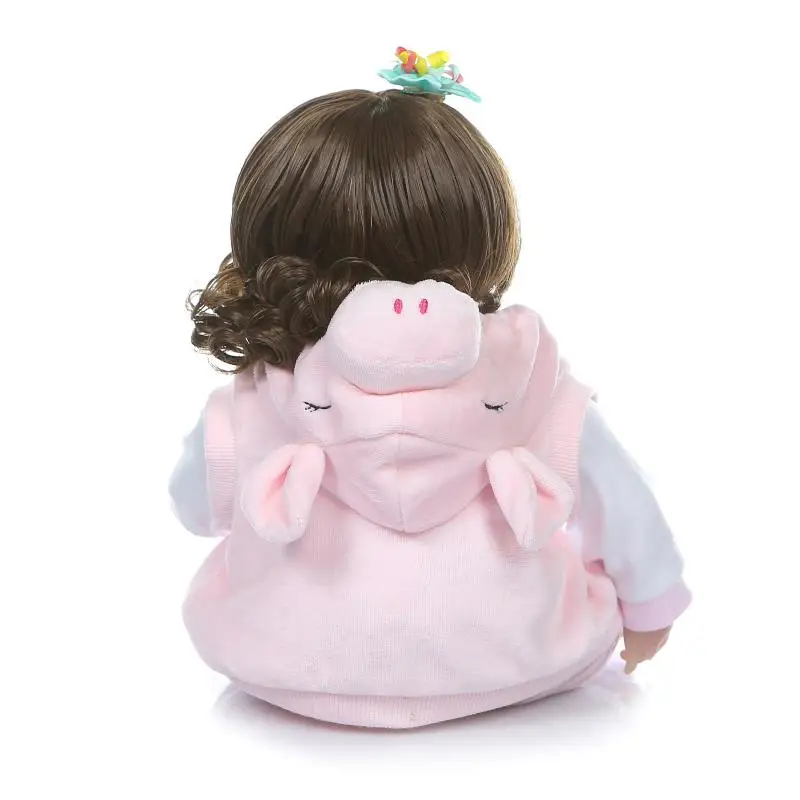 48 см Новинка Bebe Reborn Реалистичная силиконовая кукла Baby Dolls Boneca Kids подарок на день