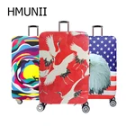 Чехол HMUNII для чемодана 18-32 дюйма, защитный чехол на чемодан, плотный, для путешествий, подходит для чемодана совершенно эластичный