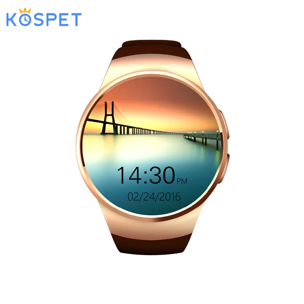 KOSPET KW18 for samsung gear s2 Bluetooth Smart Watch Support Heart Rate Monitor Smartwatch for apple huawei Android IOS watch