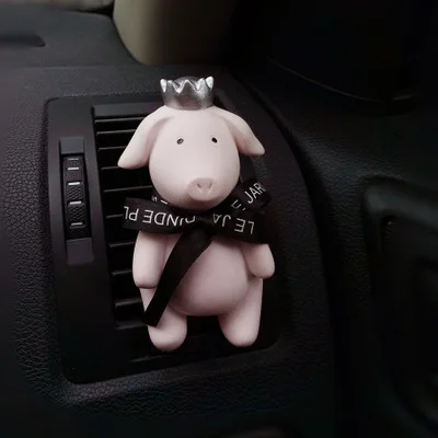 

Cute Pig Ornaments Car Vents Perfume Clip Air Freshener Automobile Interior Fragrance Decoration car accessories