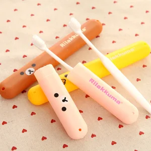 Пластиковая коробка для хранения зубных щеток, чехол для зубных щеток, портативный органайзер для упаковки, чехол, дорожный контейнер, держатель для зубных щеток