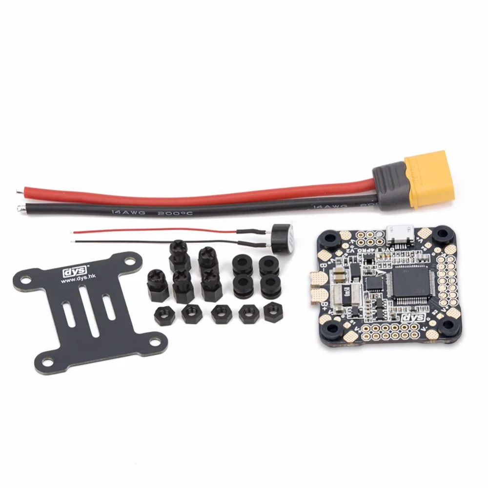 DYS Newflight контроллер F4 PRO V2 с 5V 3A BEC OMNIBUSF4 прошивка интеграция OSD и измеритель тока