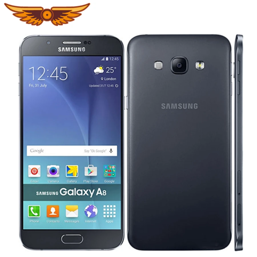 Оригинальный разблокирована samsung Galaxy A8 A8000 Octa Core 5 7 дюйма 2 GB Оперативная память 16/32