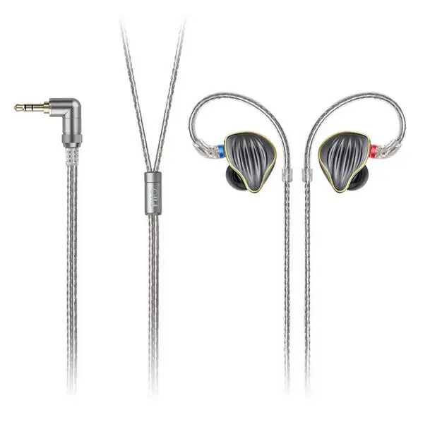 Гибридные Hi Fi наушники FiiO FH5 с четырехъядерным драйвером сбалансированные