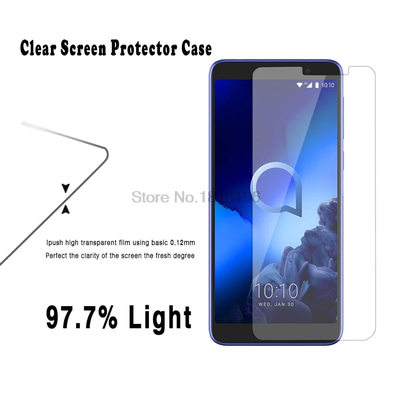 Защитная пленка для экрана смартфона стекло Alcatel Onyx закаленное 9H Prootective экран ALCATEL