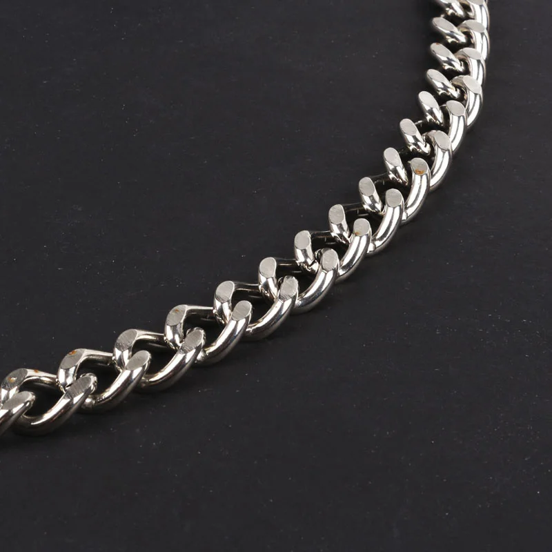 Регулируемый высококачественный металлический Змеиный собачий ошейник с цепью