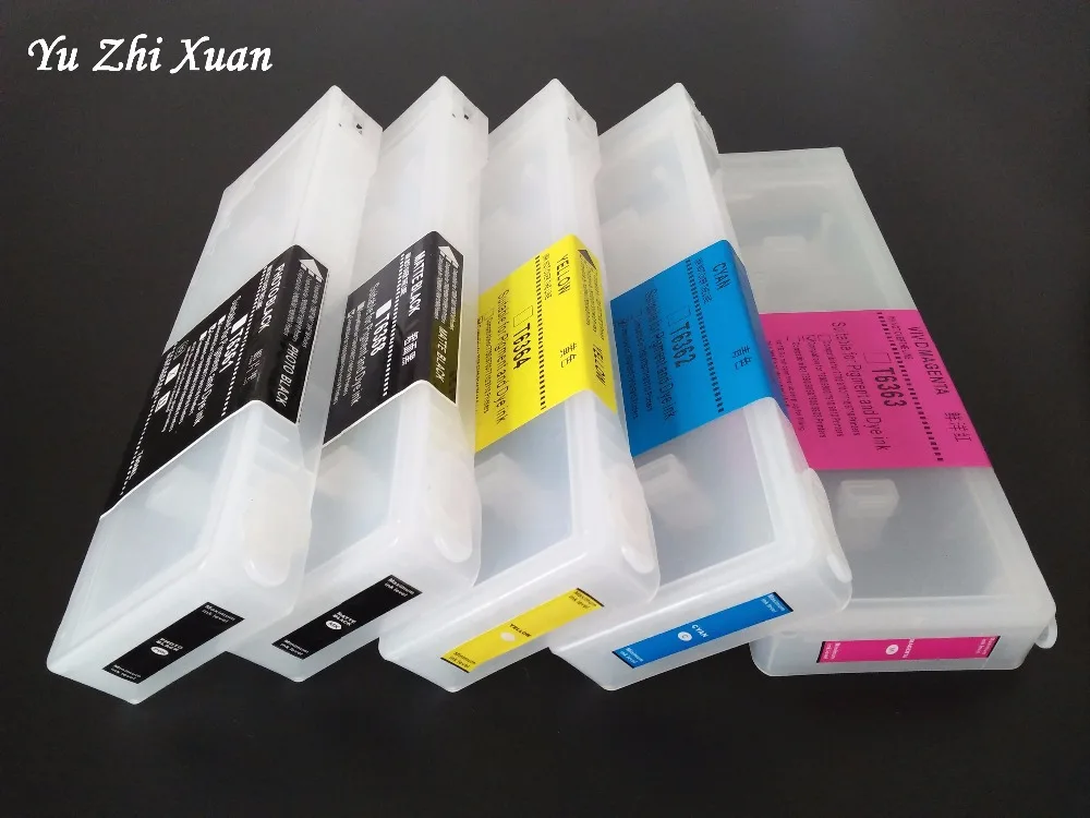 Yu Zhi Xuan! 700 мл Заправляемый чернильный бак для Epson 7710 9710 7908 9908 7910 9910 принтер