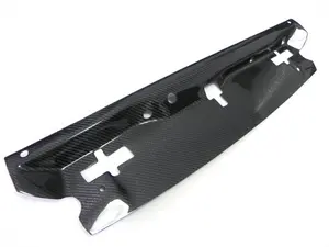 Панель охлаждения из углеродного волокна для Toyota 93-98 выше MK4 JZA80 APR, глянцевое волокно, внутренняя крышка двигателя, комплект, тюнинг, обшивка деталей