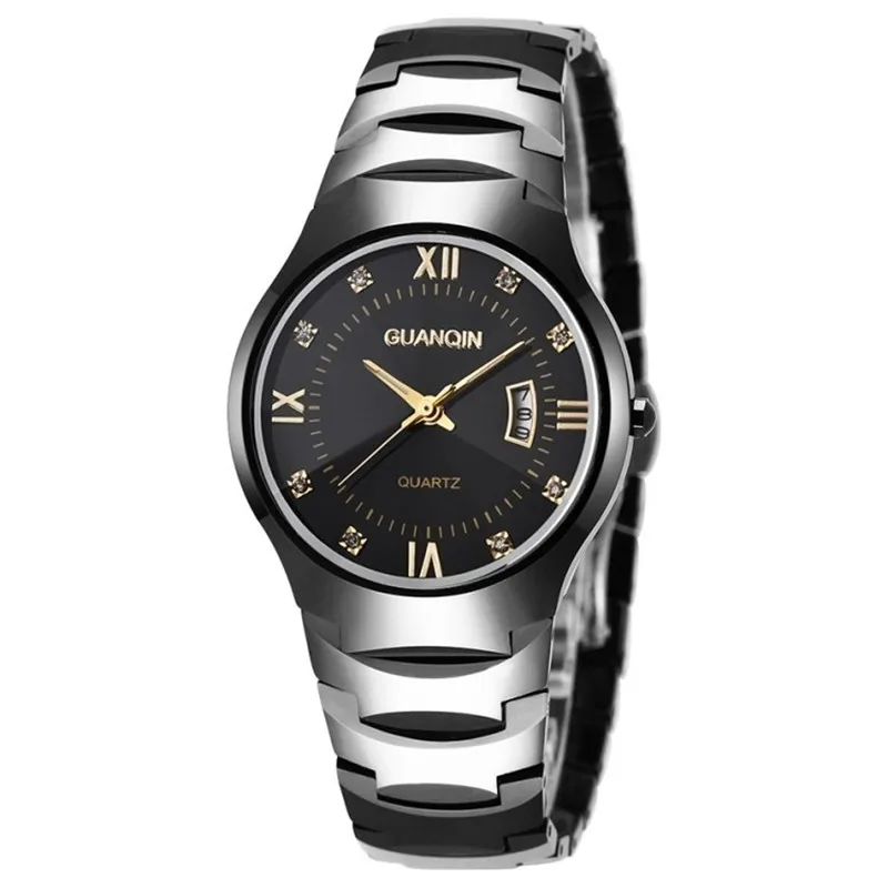 Часы наручные GUANQIN мужские/женские брендовые светящиеся водонепроницаемые