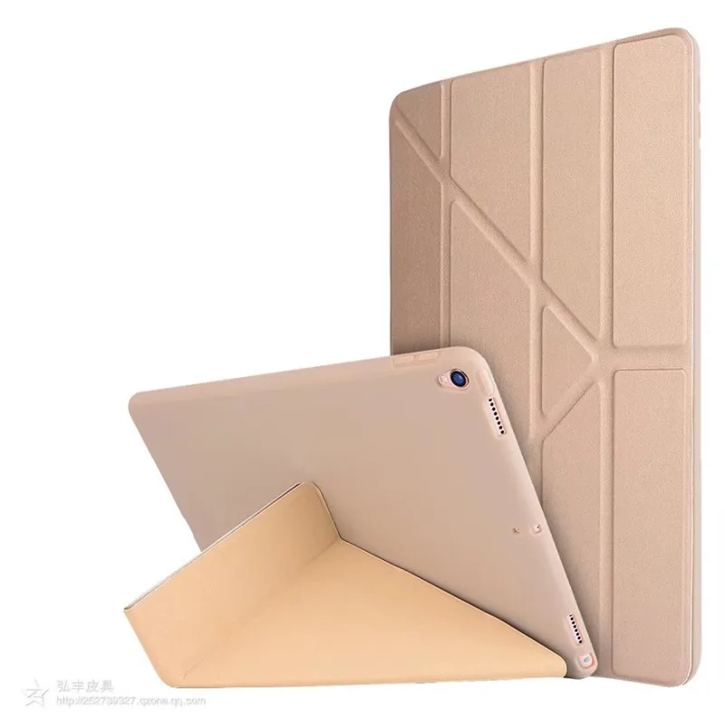 Чехол для нового iPad Pro 10 5 2017 ПУ смарт чехол на магните будильник режим сна