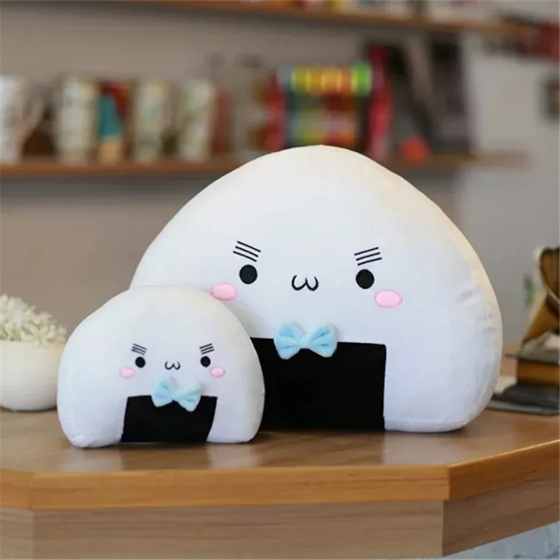 Японская анимация вокруг Onigiri Sushi плюшевая подушка для пельменей игрушка каваи
