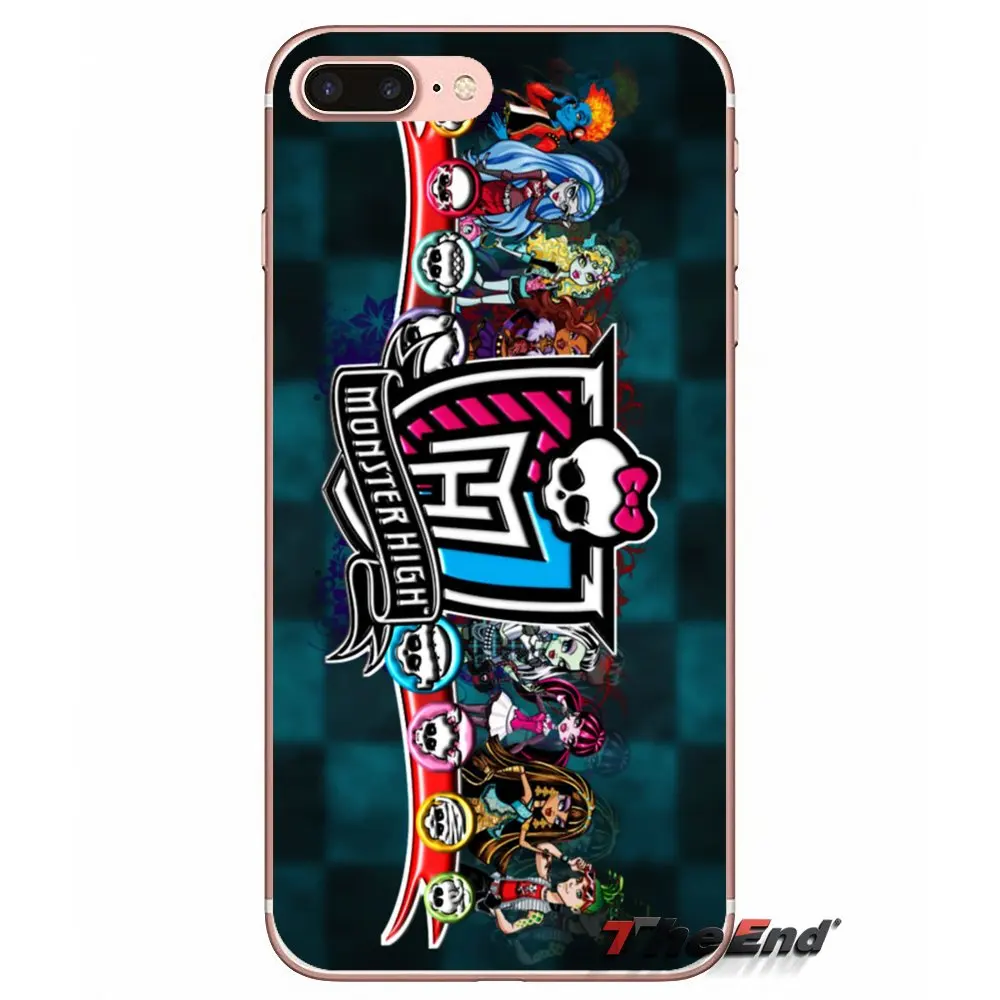 Силиконовый чехол для телефона с монстрами школьниц Huawei G7 G8 P7 P8 P9 Lite Honor 4C 5X 5C 6X Mate 7