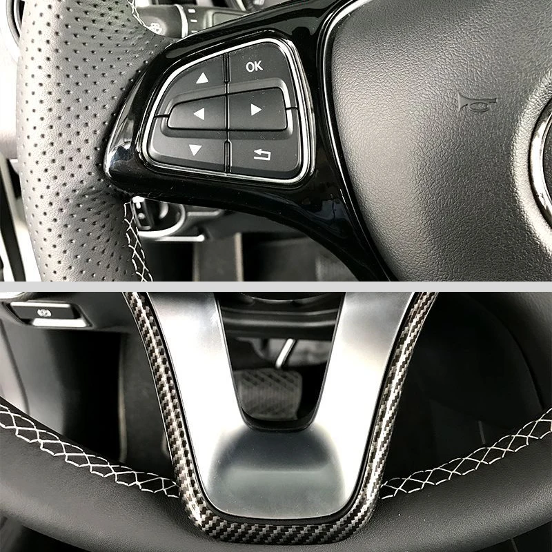 Модифицированная Кнопка рулевого колеса из АБС пластика для Mercedes Безель W205 W213 Vito