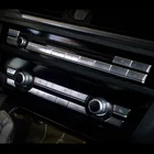 Автомобильный Стайлинг мультимедийный кондиционер CD панель Кнопка крышка внутренние кнопки наклейка для BMW 5 серии f10 f18 автомобильные аксессуары