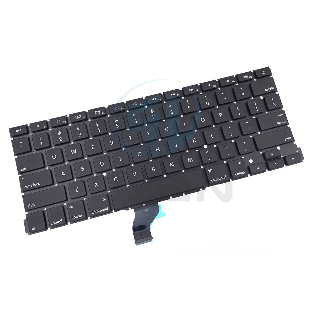 Клавиатура US A1502 с подсветкой для ноутбука Macbook Pro Retina 13 3 дюйма клавиатуры ME864 ME865