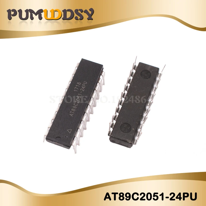 5 шт. AT89C2051 24PU 24SU DIP 24 IC|Интегральные схемы| |