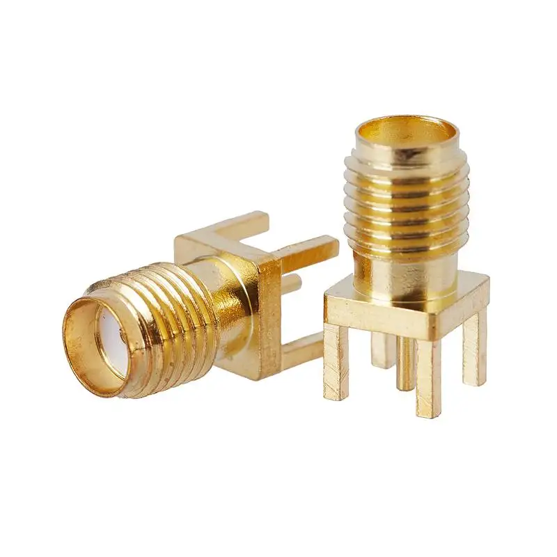 Конец Запуска печатного монтажа SMA женский прямой RF разъем адаптера 20 шт |