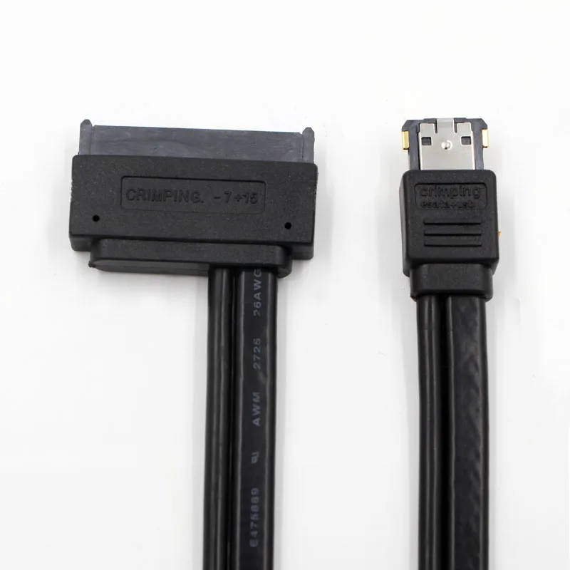 Оптовая продажа питания eSATA USB 5V 12V Combo к 22 Pin SATA 2 5 &quotHDD кабель жесткого диска| |