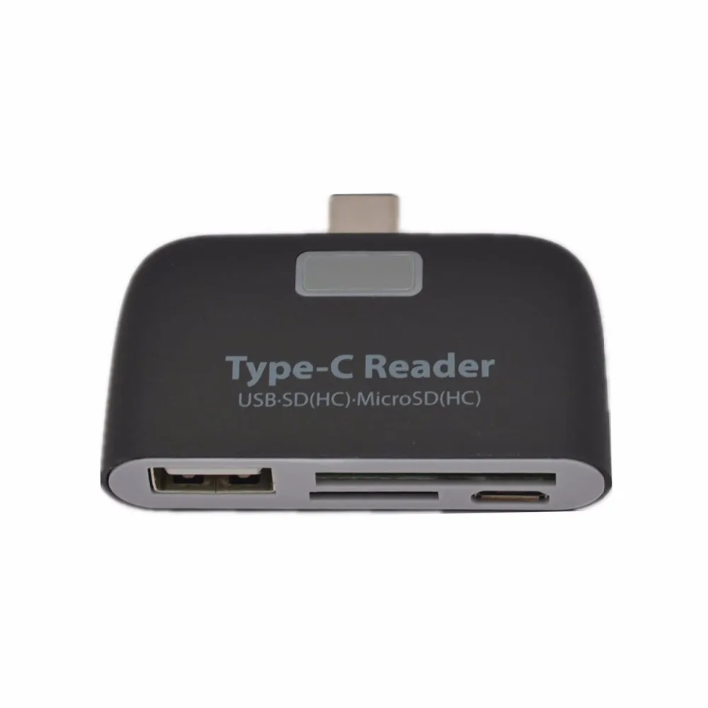Кард-ридер Moveski T500 Type C USB 4 в 13 1 OTG концентратор адаптер Micro SD/TF флэш-карта памяти |