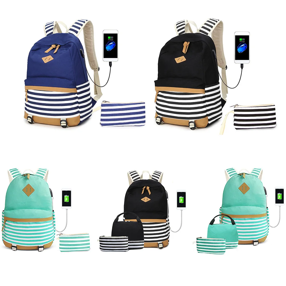 Для женщин мужчин холст походный рюкзак для ноутбука большой ёмкость молния