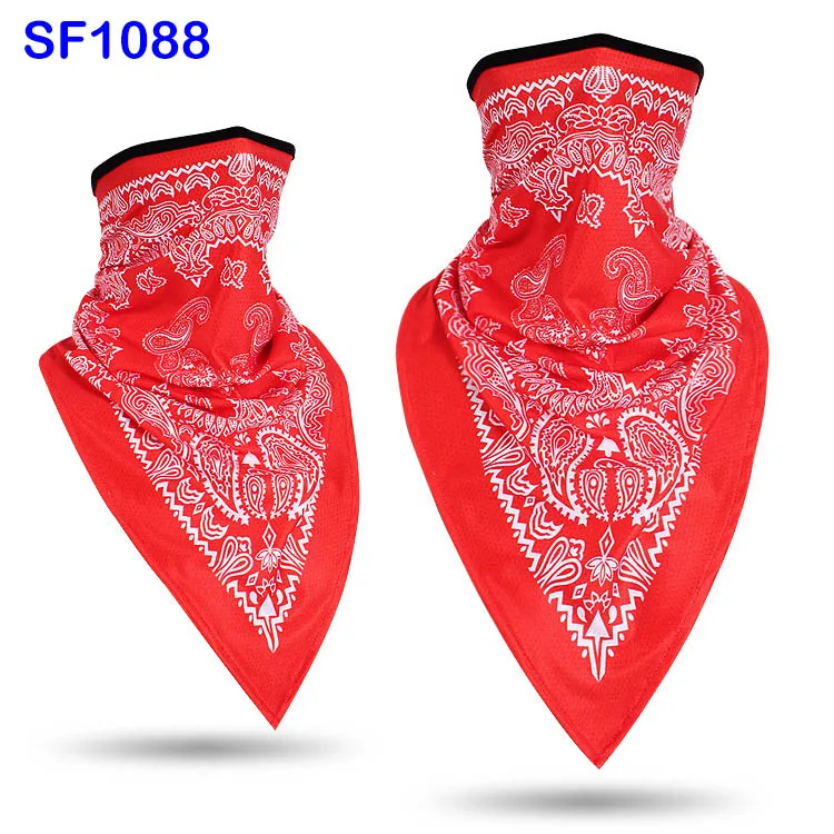 SF1088 WildSurfer кешью треугольник шарф езда половина маска для лица для велосипеда Балаклавы ветрозащитный лыжный шейный качественный дышащий лицевой щит FJ40 - Цвет: SF1088