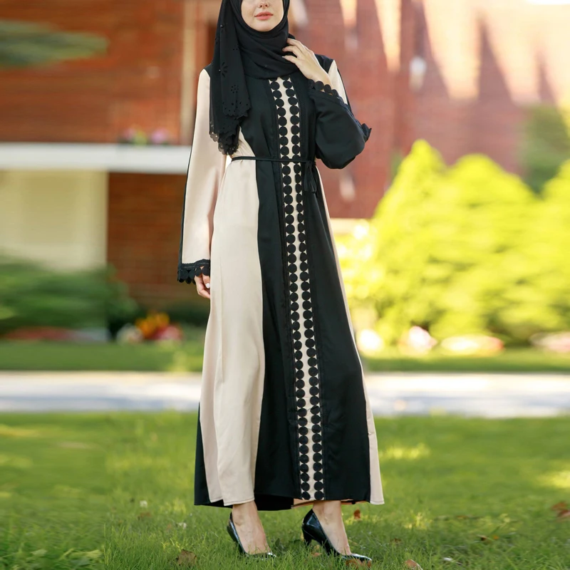 Размера плюс Vestidos Абая Восточный кафтан из Дубая Длинные Арабский мусульманский
