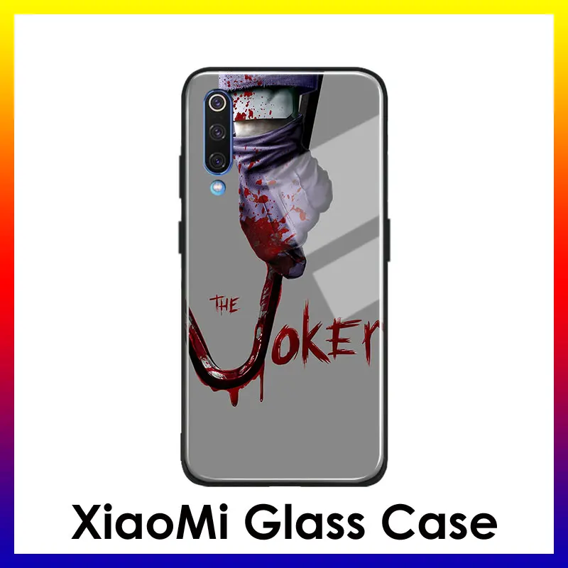 AE 1638 Мягкий силиконовый Гладкий стеклянный чехол для телефона joker, чехол для Xiaomi mi 8 9 SE mi x 2 2s 3 Red mi Note 5 6 7 8 Pro - Цвет: AE 1638