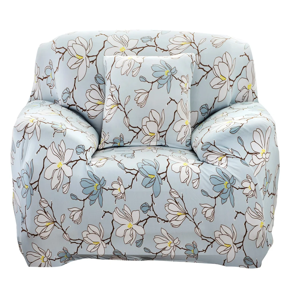 Чехол с принтом полиэфирный чехол для дивана из спандекса большой Loveseat 1/2/3