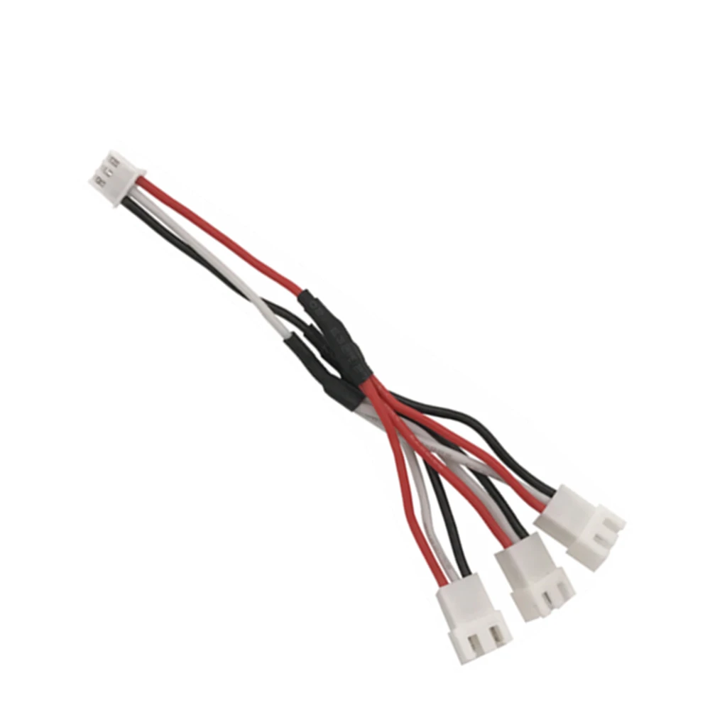 

3 in1 2S LiPo Battery 7.4V Charger Cable For Hubsan H501S H501M H501A H502S H216A Accessories Battery parallel USB charger Cable