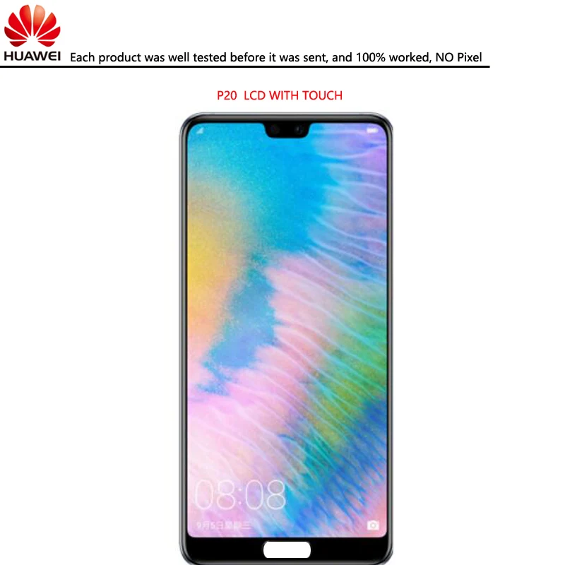 Huawei P20 ЖК дисплей кодирующий преобразователь сенсорного экрана в сборе EML L29 L22 L09