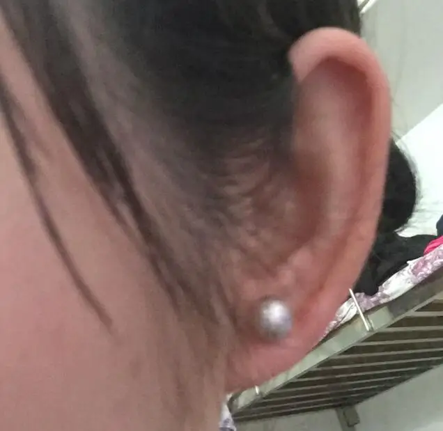 EY091 2018 модные классические серьги в виде круглых шариков диаметром 8 мм для женщин