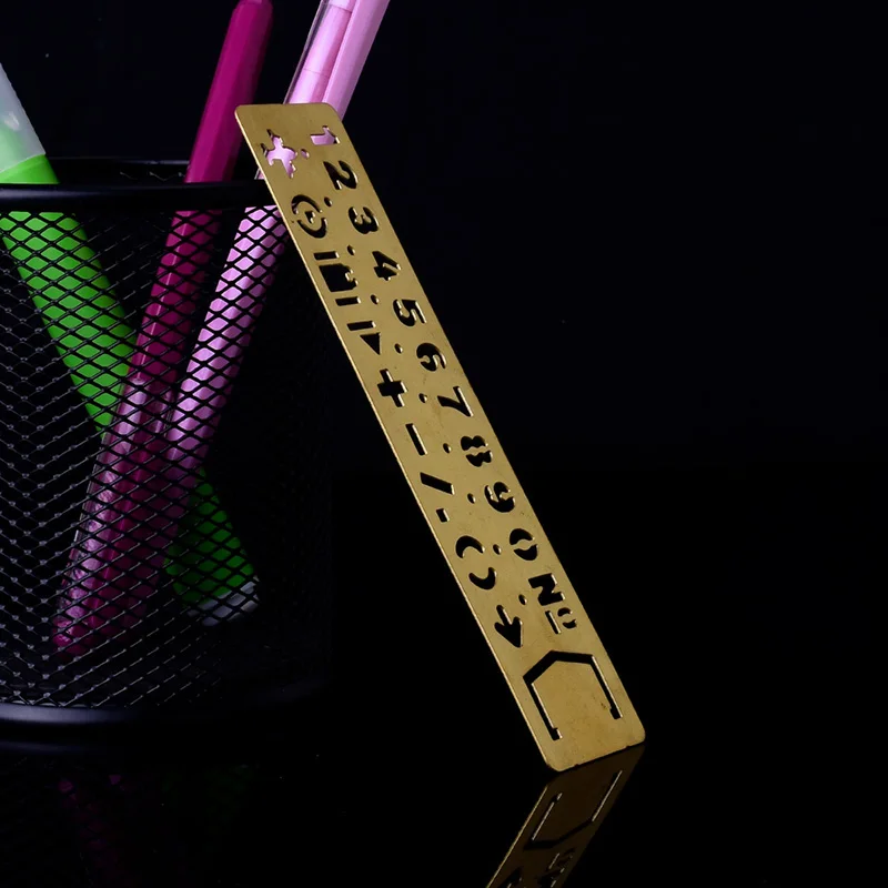 Трафареты для ежедневника трафареты из нержавеющей стали с буквами алфавита 1x5