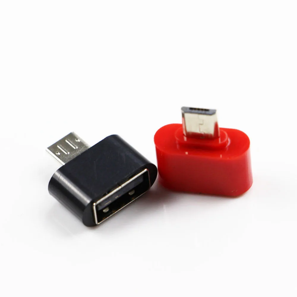2 шт./лот мини 5 видов цветов USB мужчина к 0 Женский адаптер OTG конвертер для