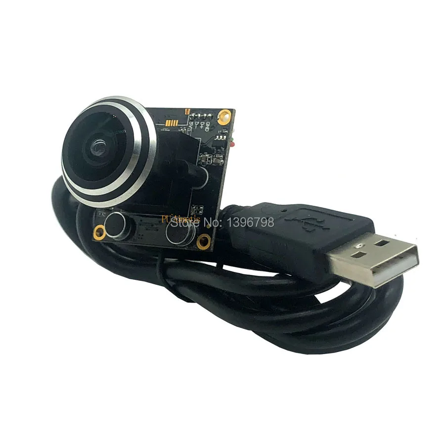 HD 8MP рыбий глаз Широкий угол обзора 170 градусов Sony IMX179 веб-камера UVC OTG MJPEG USB модуль