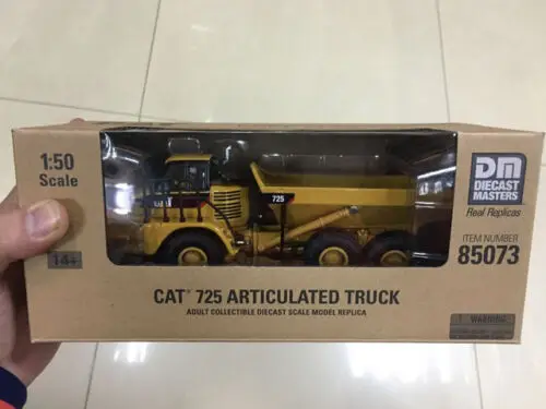 Caterpillar Cat 725 шарнирный грузовик масштаб 1/50 металлическая модель от бренд DieCast Masters
