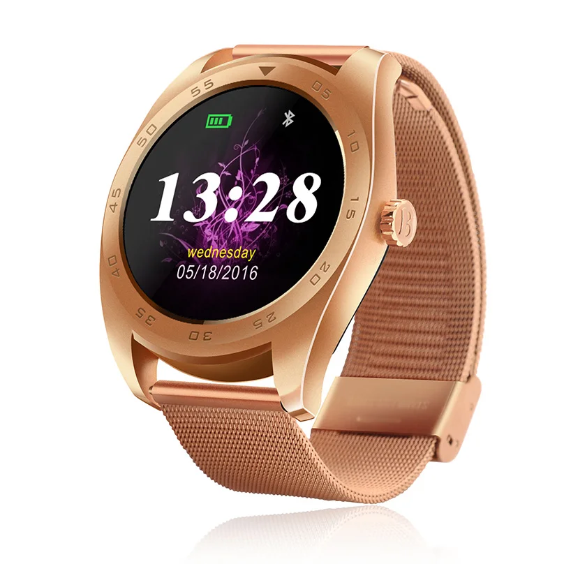 K89 Смарт часы MTK2502 Bluetooth с жестовым управлением монитор сердечного ритма