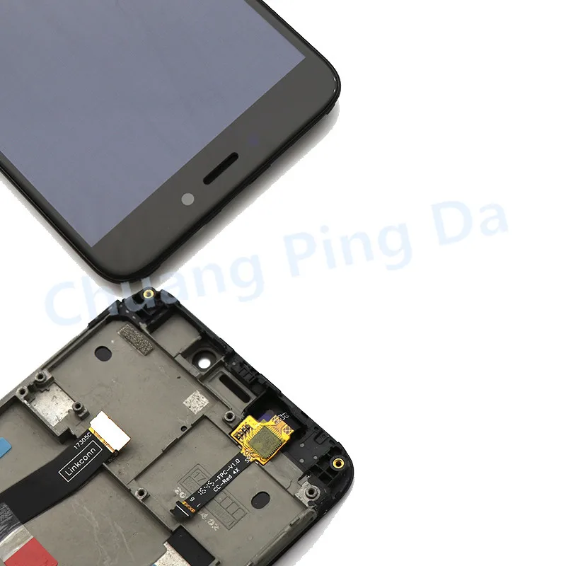 ЖК дисплей с сенсорным экраном и дигитайзером в сборе для Xiaomi Redmi 4X рамкой замены
