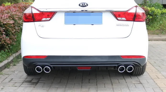 Задний бампер для Forte K3 ABS диффузор 2016 2018 Kia Комплект кузова задняя губа задний